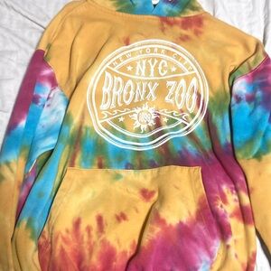 Bronx Zoo Tie-Dye Hoodie